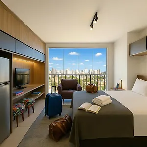 Apartamento Allianz - Modern With Allianz View & Rooftop Pool, São Paulo